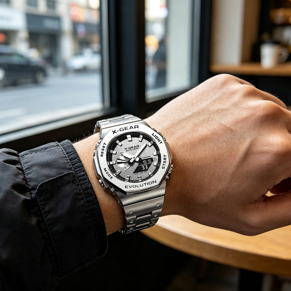 นาฬิกากีฬาดิจิตอล X-GEAR หน้าจ - Smartwatch Touch บทวิจารณ์และราคา