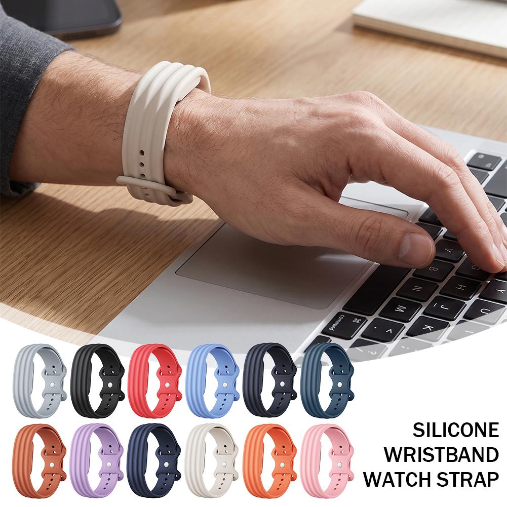 สายนาฬิกาซิลิโคนสำหรับกีฬา สำห - Silicone Band Replacement บทวิจารณ์และราคา
