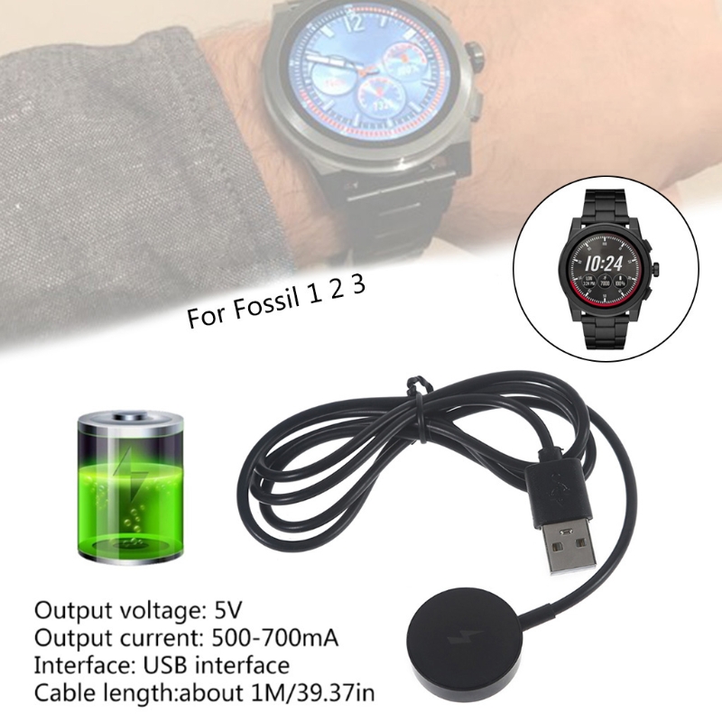 อะแดปเตอร์ชาร์จนาฬิกา USB สายช - Fossil Smartwatch Accessories บทวิจารณ์และราคา