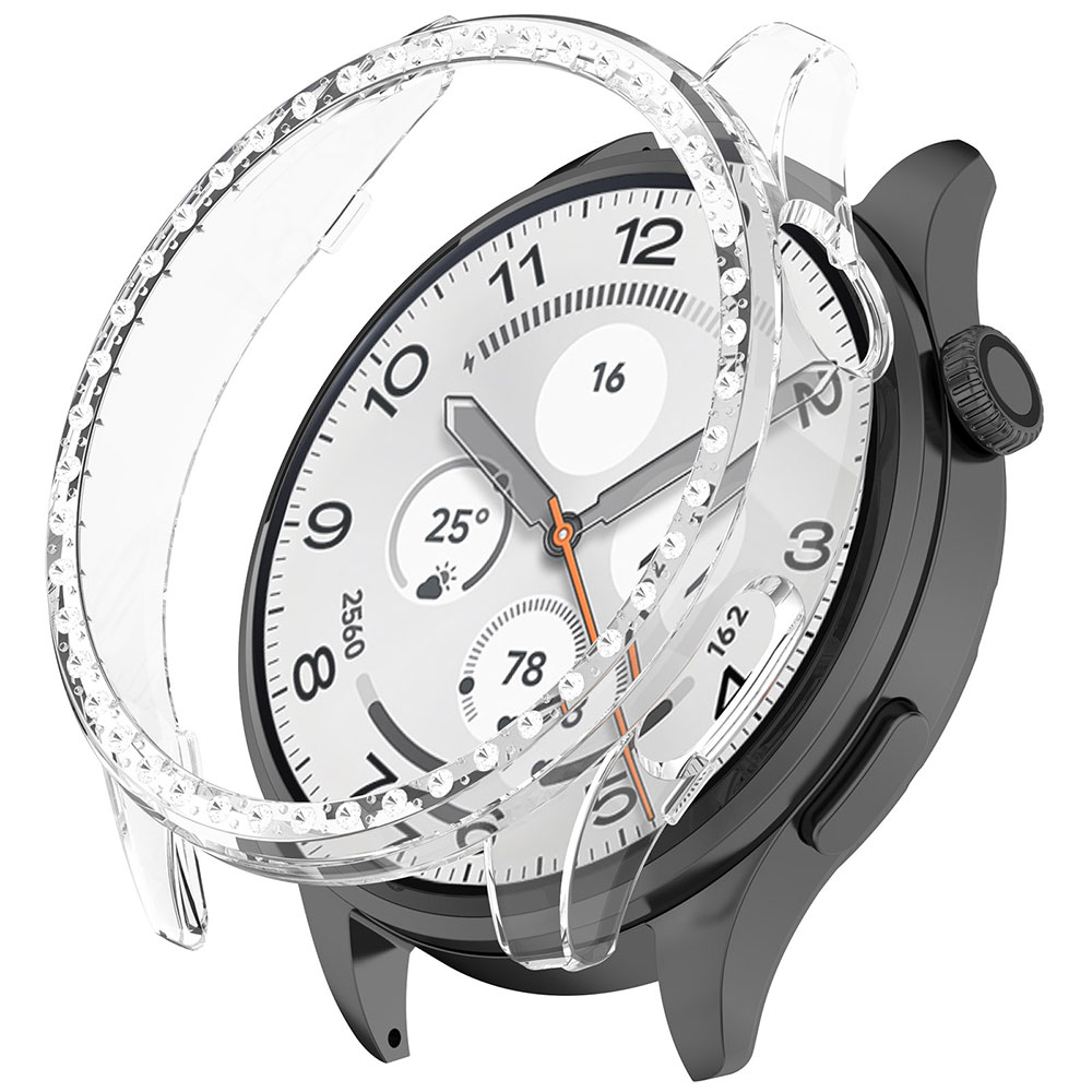 เคสพีซีแบบมีประกาย + ฟิล์มกระจ - Android Smartwatch Accessories บทวิจารณ์และราคา