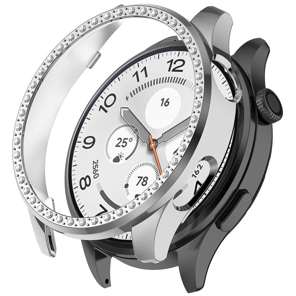 เคสพีซีแบบมีประกาย + ฟิล์มกระจ - Android Smartwatch Accessories บทวิจารณ์และราคา