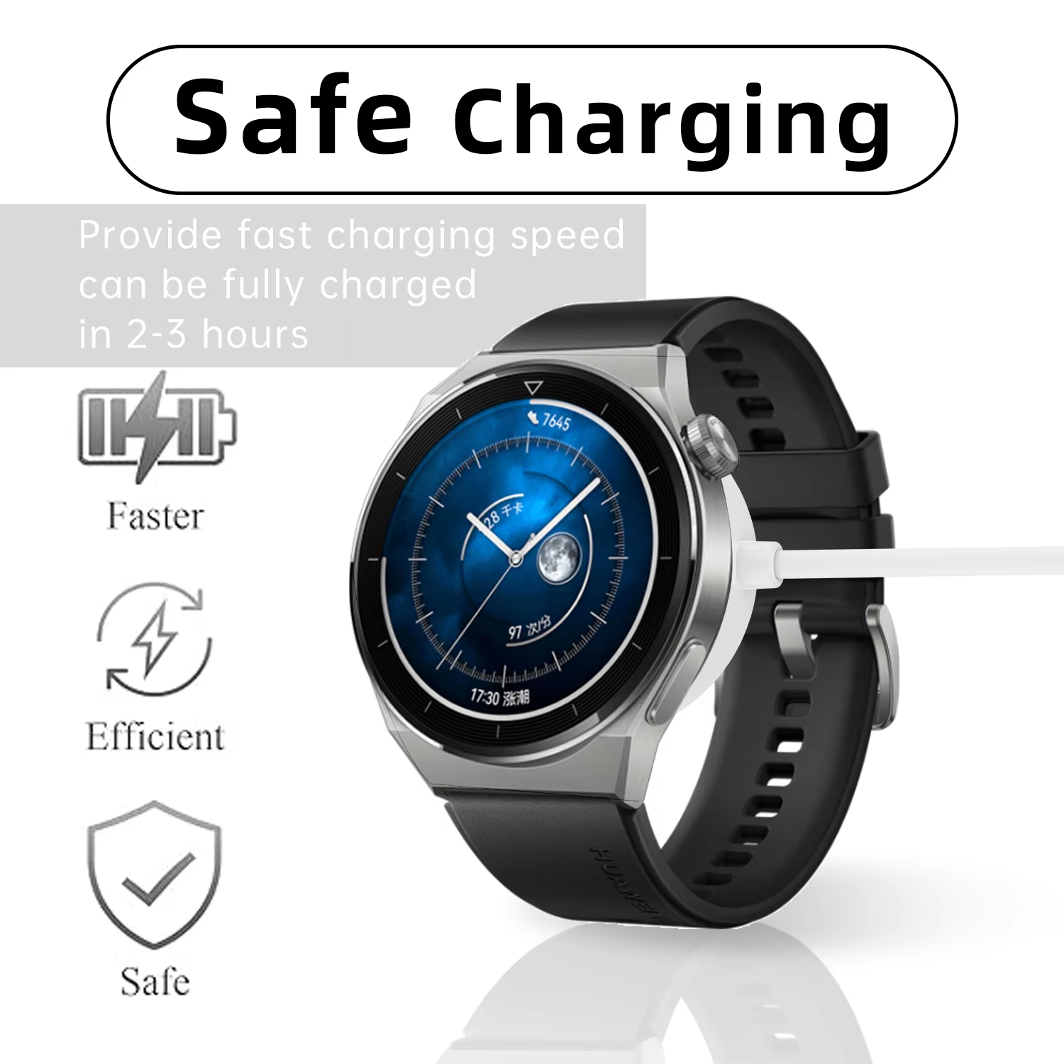 สายชาร์จ USB แบบแม่เหล็กสำหรับ - Xiaomi Smartwatch S3 Accessories บทวิจารณ์และราคา