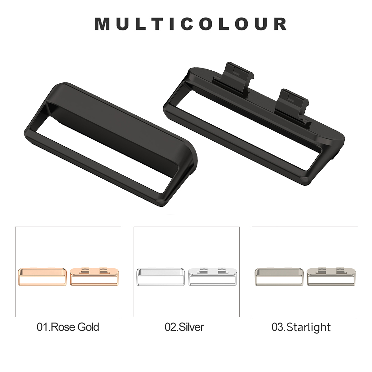 18 มม. 1 ชิ้นอะแดปเตอร์สำหรับส - Watch Band Connector บทวิจารณ์และราคา