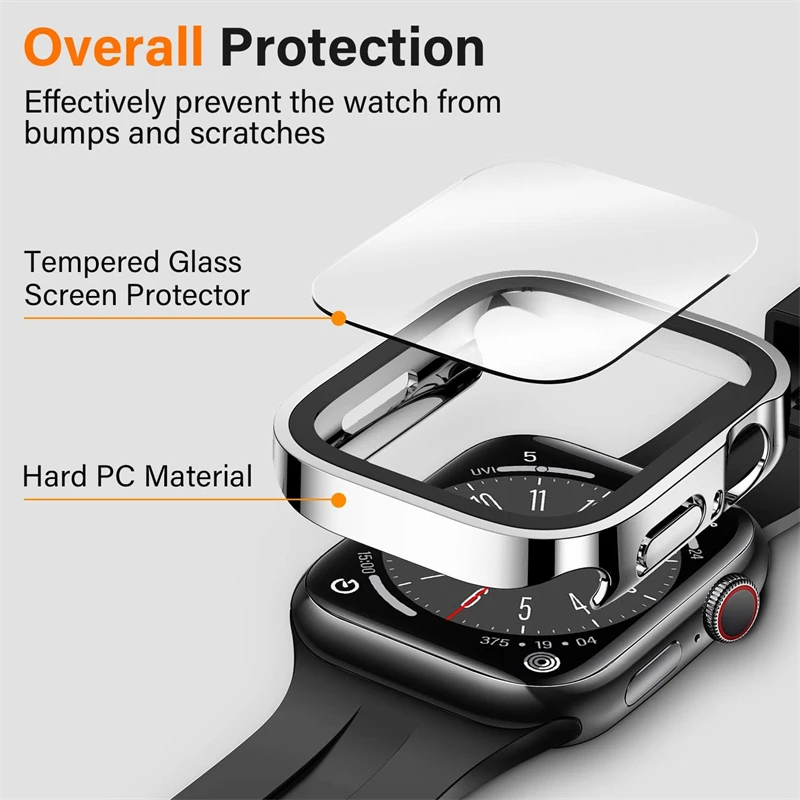 กันน้ํา Hard PC ป้องกันหน้าจอส - Smartwatch Case บทวิจารณ์และราคา