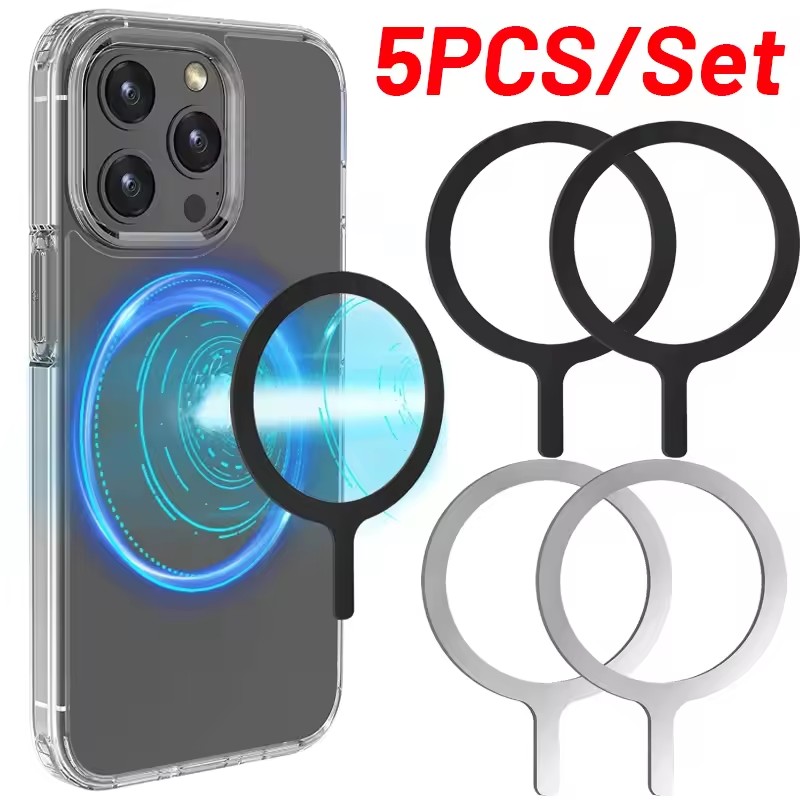 5-1 ชิ้นสติกเกอร์แหวนสำหรับแม็ - Magnetic Charging Stand บทวิจารณ์และราคา