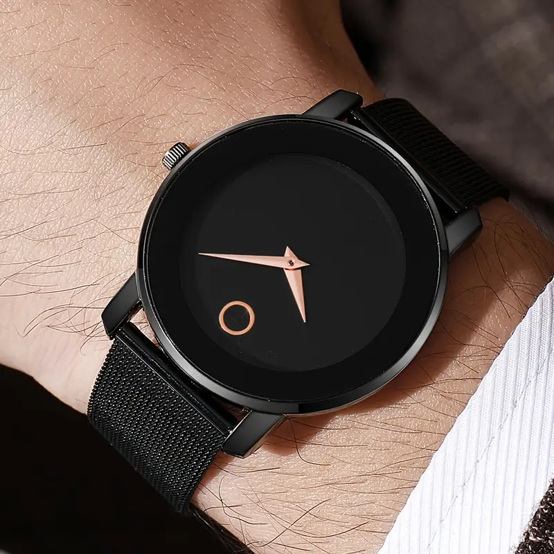 นาฬิกาข้อมือผู้ชายสายตาข่ายบาง - Smartwatch Touch บทวิจารณ์และราคา