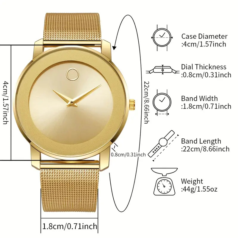 นาฬิกาข้อมือผู้ชายสายตาข่ายบาง - Smartwatch Touch บทวิจารณ์และราคา