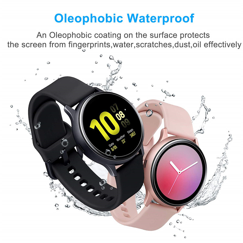 ฟิล์มป้องกันเต็มรูปแบบ2ชิ้นสำห - Samsung Smartwatch Accessories บทวิจารณ์และราคา