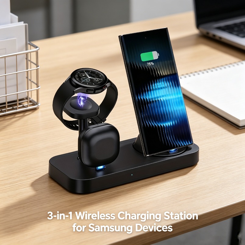 แท่นชาร์จไร้สาย 3 in 1 แบบ Dua - Watch Charger Cable บทวิจารณ์และราคา