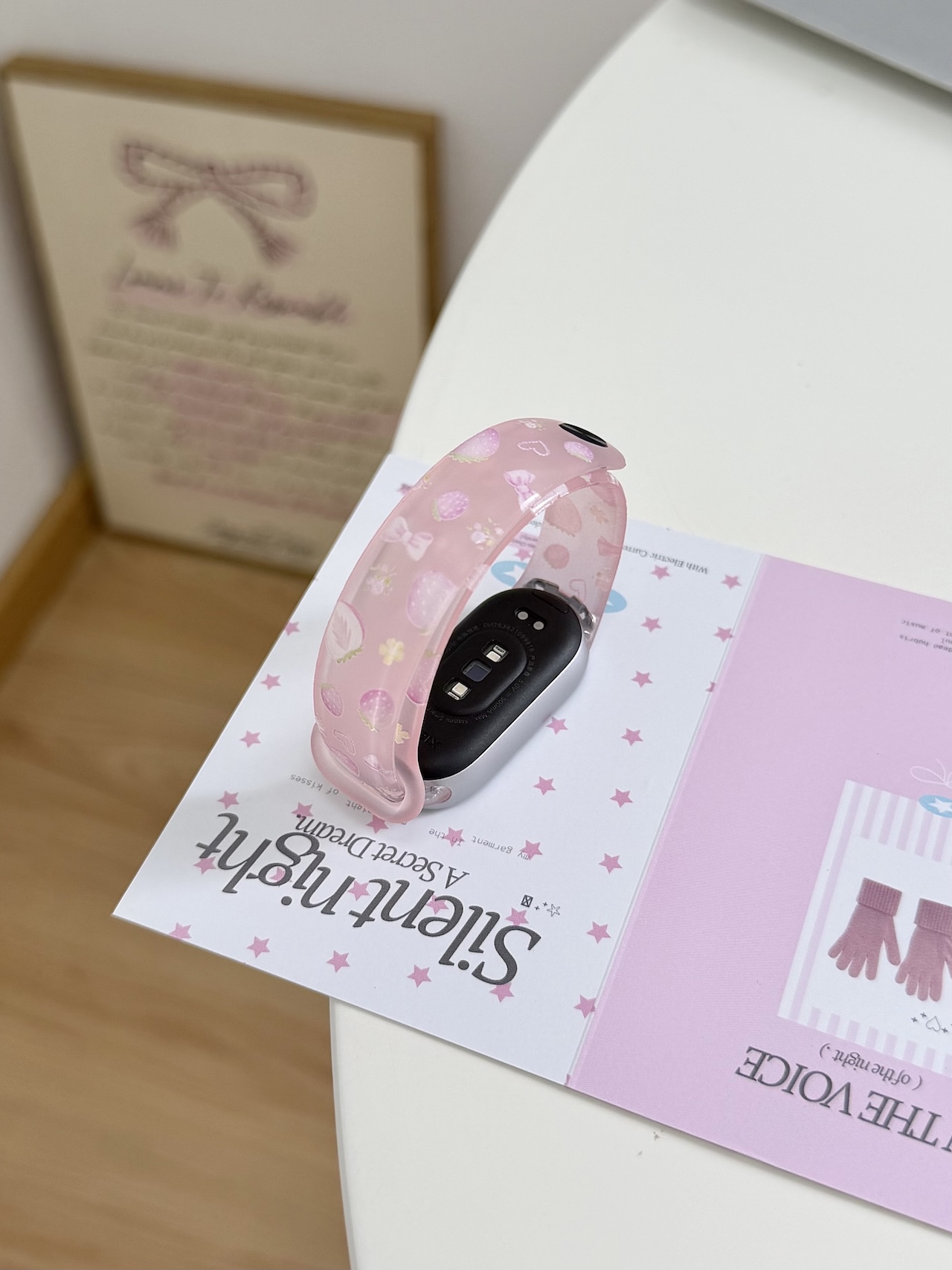 สายรัดข้อมือ TPU ลายโบว์สตรอว์ - Android Smartwatch Accessories บทวิจารณ์และราคา