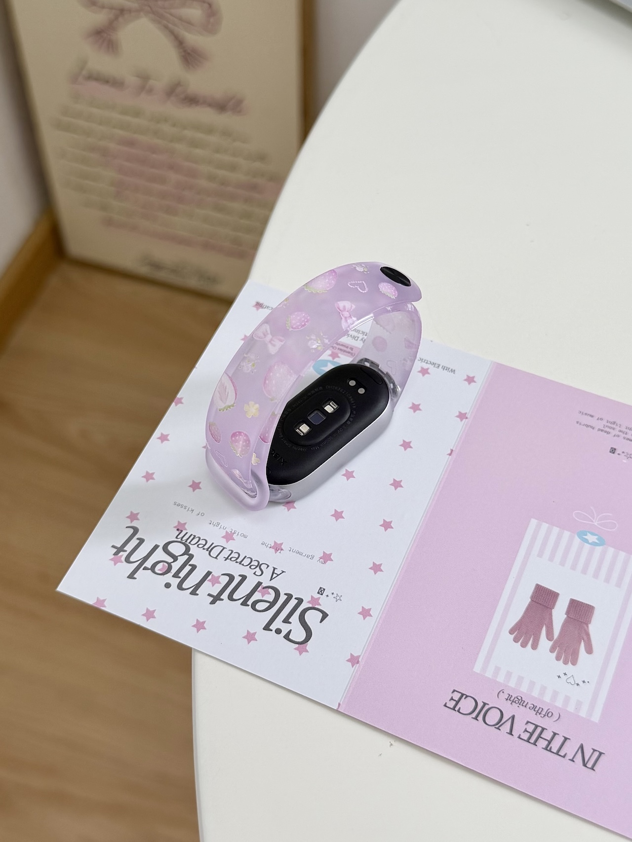 สายรัดข้อมือ TPU ลายโบว์สตรอว์ - Android Smartwatch Accessories บทวิจารณ์และราคา