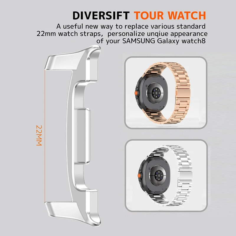 22 มม.สําหรับ Samsung Watch 8/ - Samsung Smartwatch Accessories บทวิจารณ์และราคา