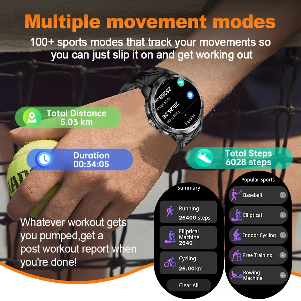 2026 ใหม่สมาร์ทวอทช์ผู้ชายเข็ม - Smartwatch Store บทวิจารณ์และราคา