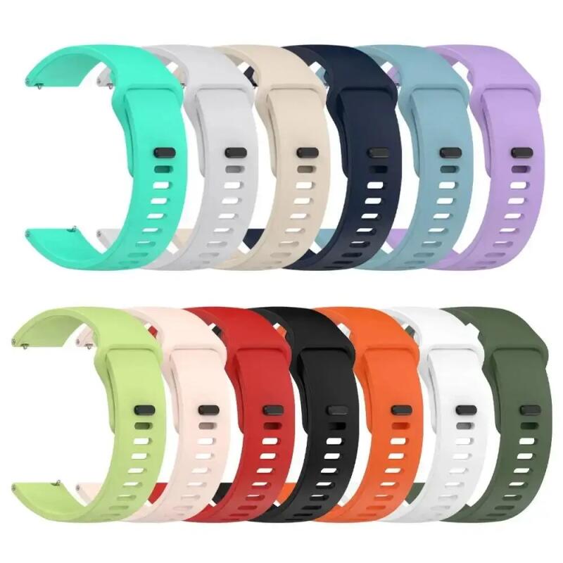 สายรัดข้อมือซิลิโคนขนาด 22 มม. - Xiaomi Smartwatch S3 Accessories บทวิจารณ์และราคา